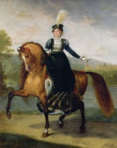 Retrato equestre de Catarina de Wurtemberg